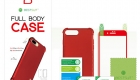 red phone case and explosion proof screen protector