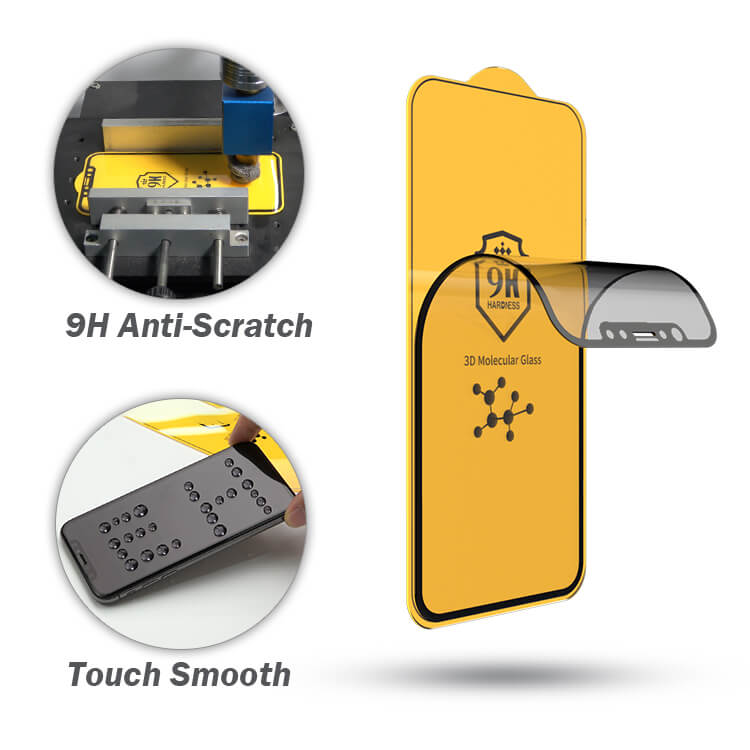 9H 3D Molecular Flexible Glass Screen Protector iphone xr