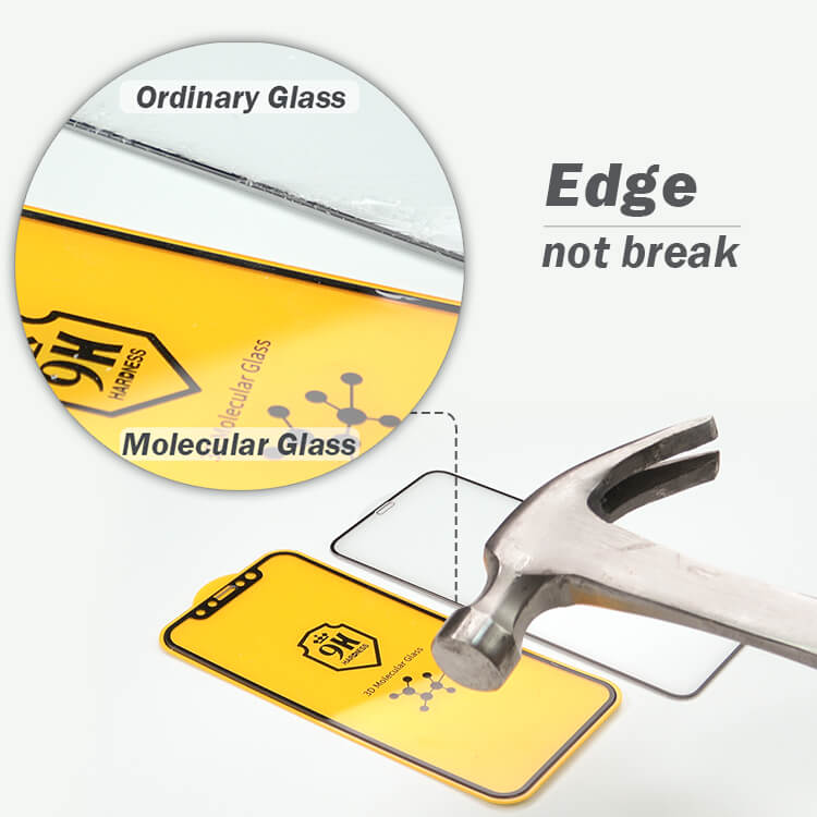 9H 3D Molecular Flexible Glass Screen Protector iphone xr